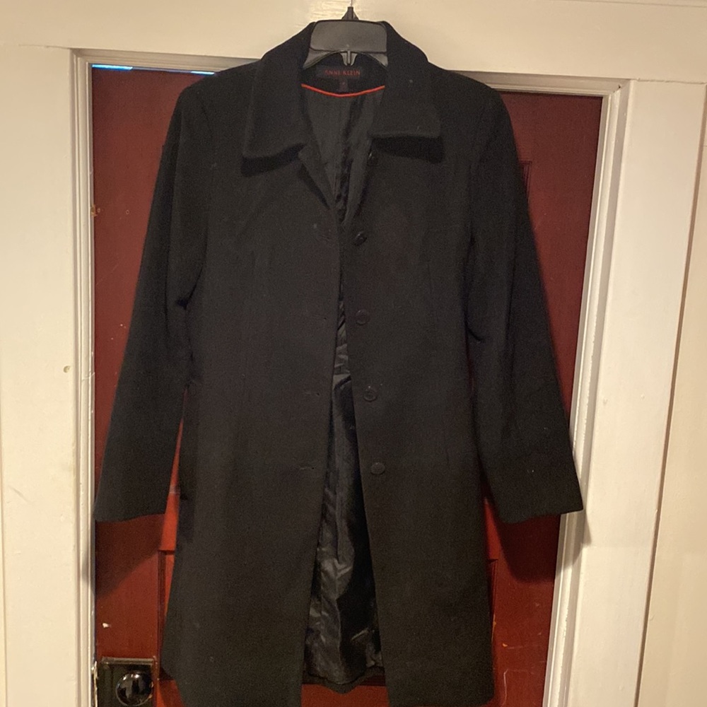 Anne Klein Classic Peacoat Size S